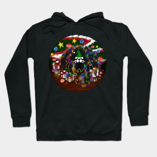 Santa Spider Full Design (Rainbow 2) Hoodie